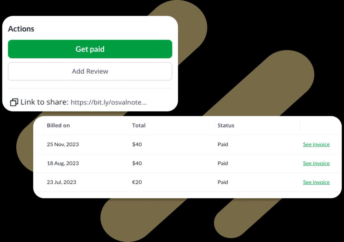 Simplified payment and invoicing on Heepsy