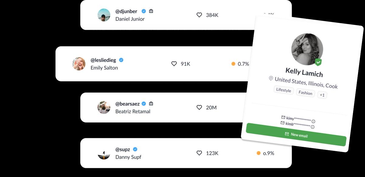 Influencer Contact List: Curate and Organize Influencer Data