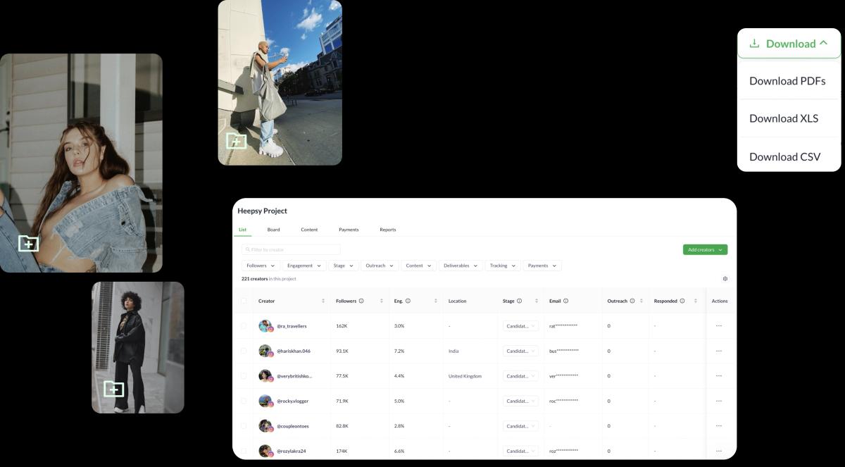 Influencer Contact List: Curate and Organize Influencer Data